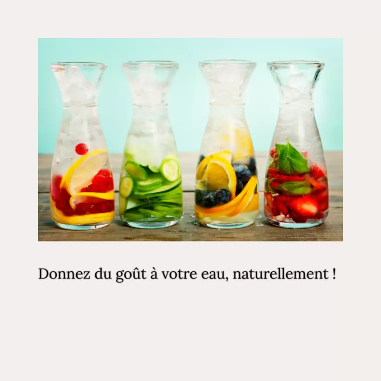 Aromatisez votre eau sans additif et 100% naturellement, Le Bouscat, Victoire Équilibre & Minceur